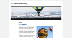 Desktop Screenshot of foxvalleyballooning.com